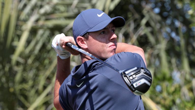 Rory McIlroy is in the third-last group