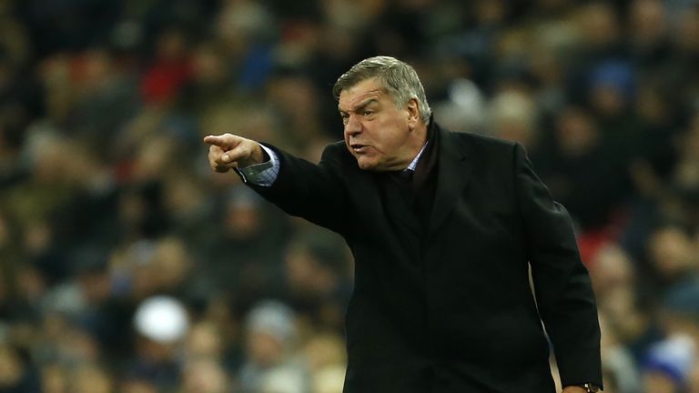 Sam Allardyce was disappointed by the performance from his side