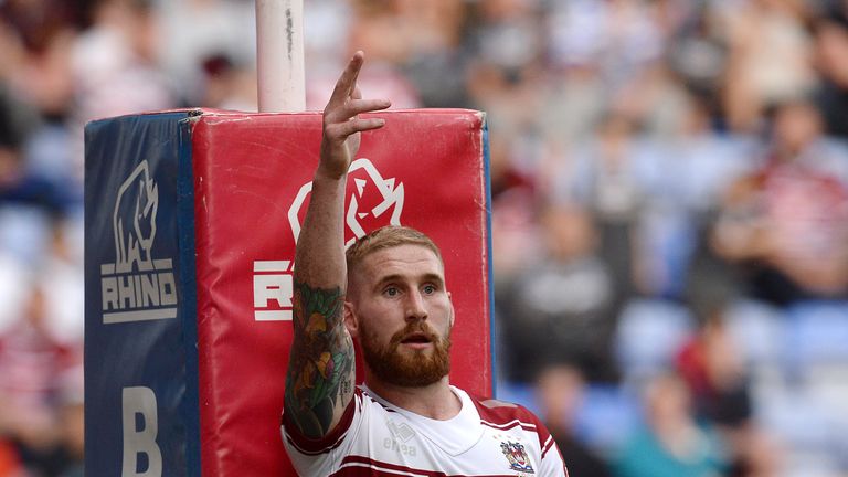 Tomkins has been seeking his best form since rejoining Wigan in 2016