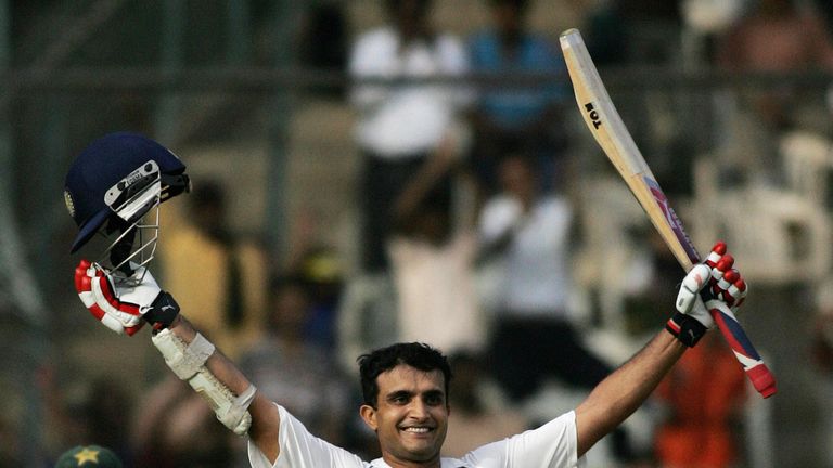 Sourav Ganguly scored a double century in the last India-Pakistan Test, in 2007
