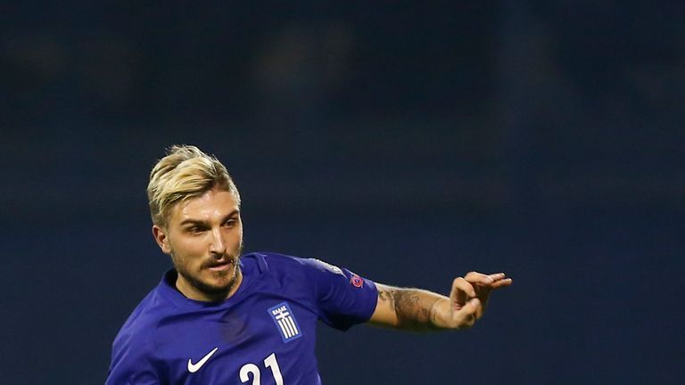 Kostas Stafylidis joins Stoke on loan to become Paul Lambert's first signing