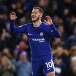 Eden Hazard says he is happy at Chelsea despite Real Madrid links