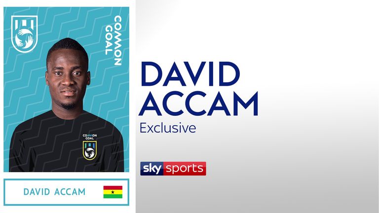 Exclusive interview with David Accam discussing his decision to join Common Goal