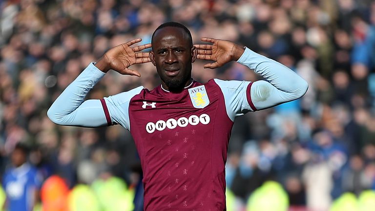 Aston Villa's Albert Adomah also makes Prutton's team