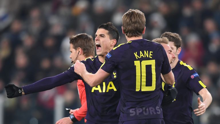 Tottenham came from behind to claim a 2-2 draw away to Juventus on Tuesday night