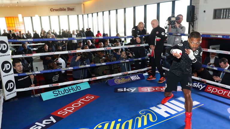 Kell Brook is back in action after back-to-back defeats