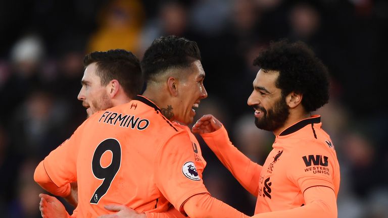 Mohamed Salah and Roberto Firmino both scored against Southampton to make the Power Rankings top 10