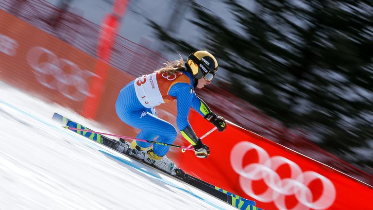 Marta Bassino in flying form in South Korea at the Winter Olympics