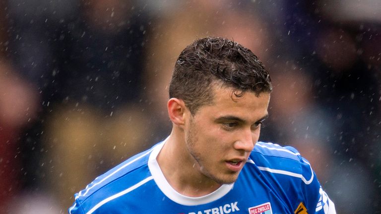 Mustafa Saymak scored PEC Zwolle's third goal