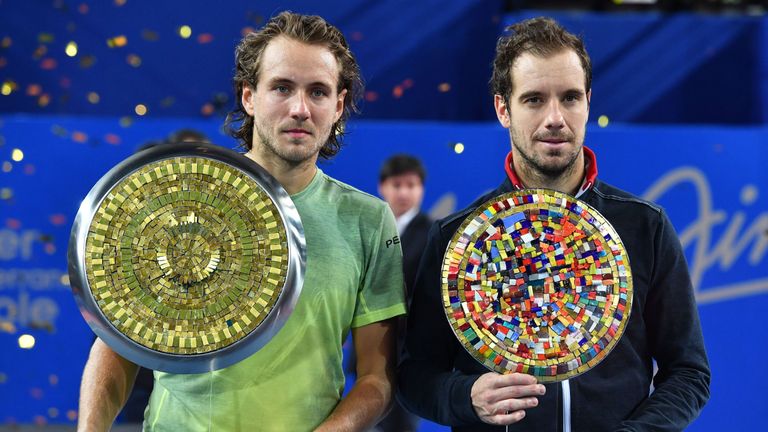 There was an all-French final in Montpellier