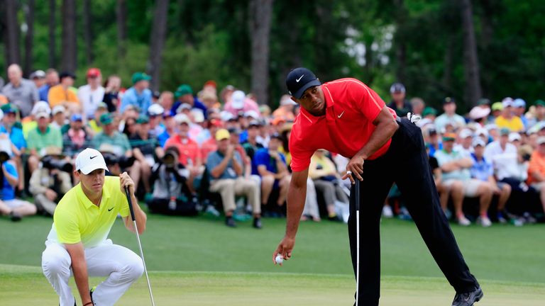McIlroy has not played with Woods since the 2015 Masters