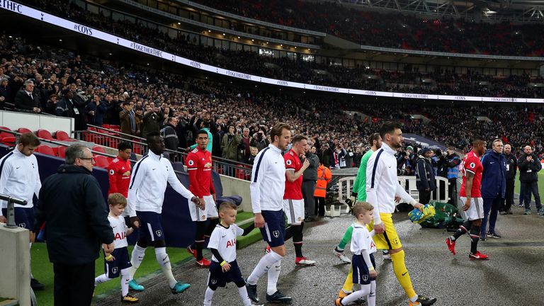 Spurs beat Man Utd on Wednesday in front of a record Premier League crowd