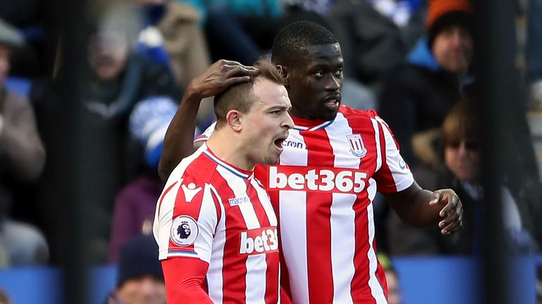 Xherdan Shaqiri has scored nine goals from outside the area