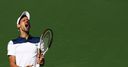Novak out, Fed through at Indian Wells