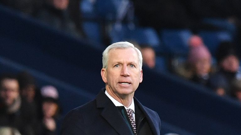 Alan Pardew has not sought assurances over his West Brom future