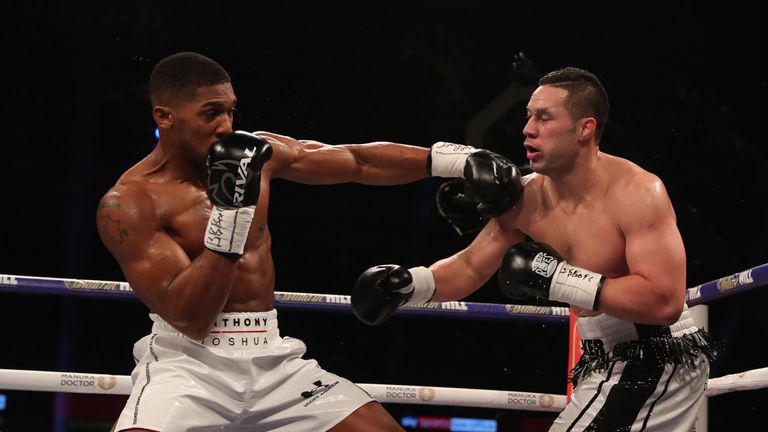 But Joshua regained control to complete victory