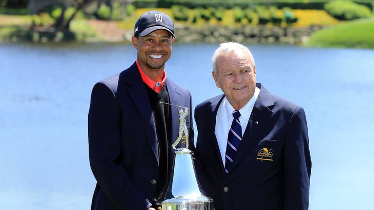Woods won the Arnold Palmer Invitational in 2000, 2001, 2002, 2003, 2008, 2009, 2012 and 2013