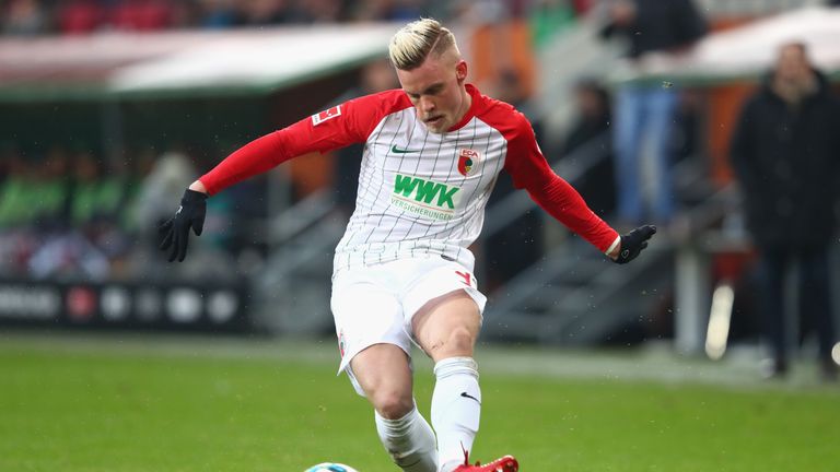 Philipp Max has 12 assists so far this season in the Bundesliga
