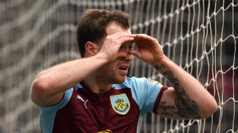 Ashley Barnes is in fine form for Burnley
