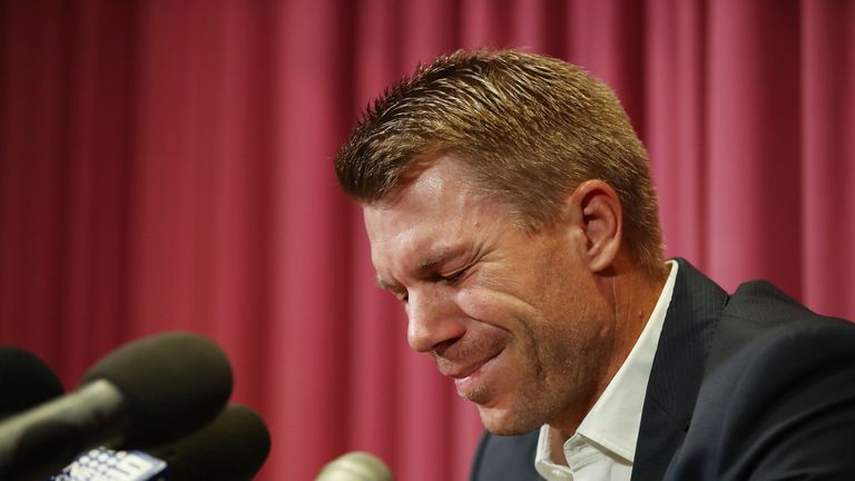 Candice Warner says her husband is 'not in a great headspace'