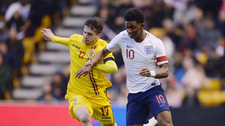 Demarai Gray captained England U21s to a 2-1 friendly victory over Romania back in March