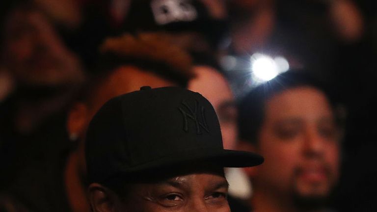 Fight fan Washington was one of the big names in the house