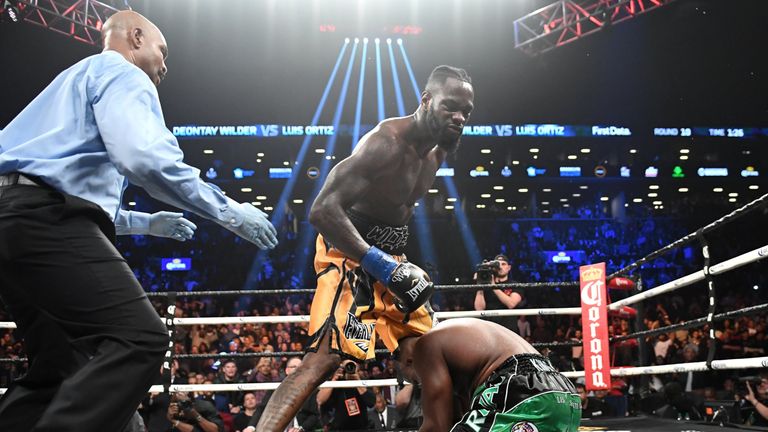 Wilder KO'd Luis Ortiz in his last fight