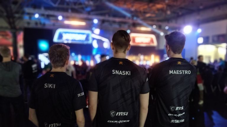 Fnatic's fab three: Sikii, Snaski and Maestro (credit: DreamHack Leipzig)