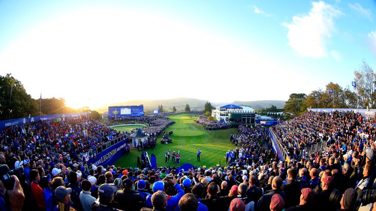 The PGA Centenary course also hosted the 2014 Ryder Cup