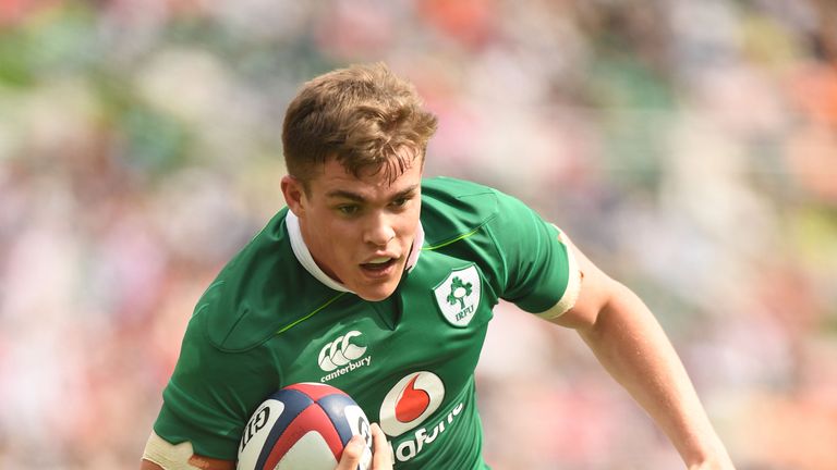 Garry Ringrose returns for Ireland against Scotland after recovering from an ankle injury