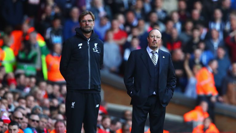 Jurgen Klopp comes face to face with Rafa Benitez this weekend [하늘운동] 베니테즈 "리버풀이 위대한 팀이라는 소리를 들으려면 트로피가 있어야 해"