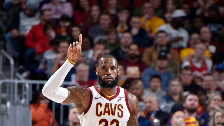 LeBron James said the record is 'humbling'