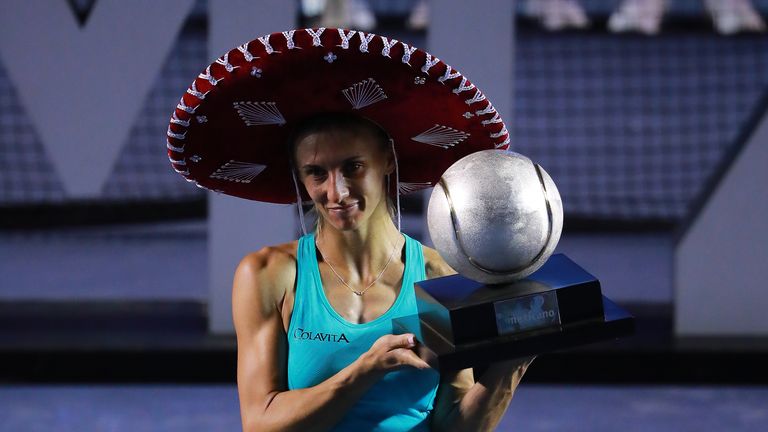 Lesia Tsurenko won her second Acapulco Open title