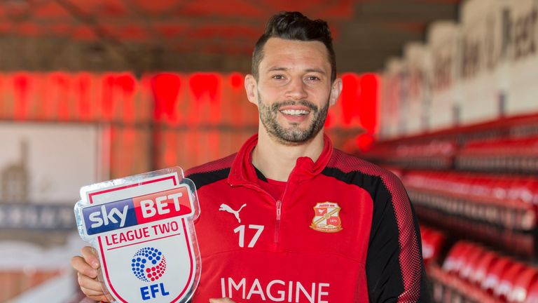 Marc Richards is the Sky Bet League Two Player of the Month for February
