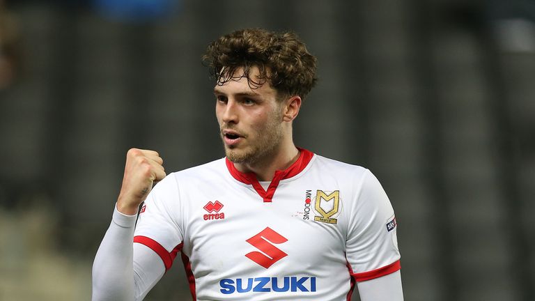 Robbie Muirhead scored twice for MK Dons as they beat Rotherham