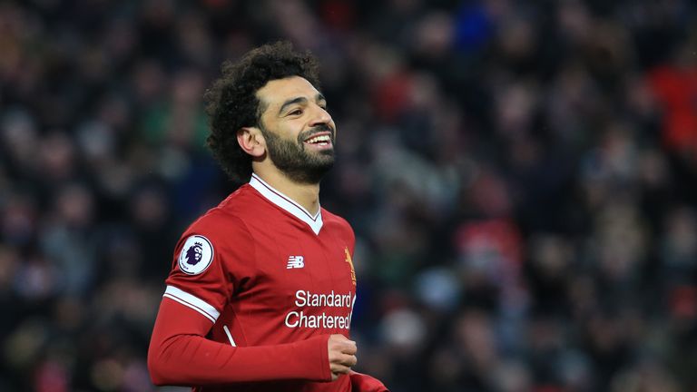 Mo Salah scored four as Liverpool beat Watford 5-0