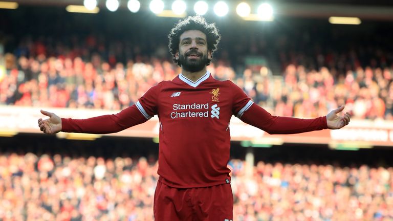Liverpool's Mo Salah is one of the front-runners for Player of the Year
