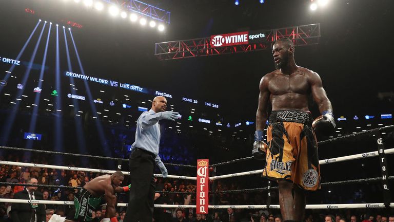 Wilder walked away without his usual celebrations