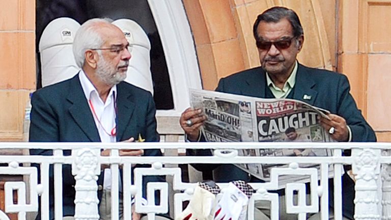 England had to complete a Test match against Pakistan the day after the match-fixing scandal broke