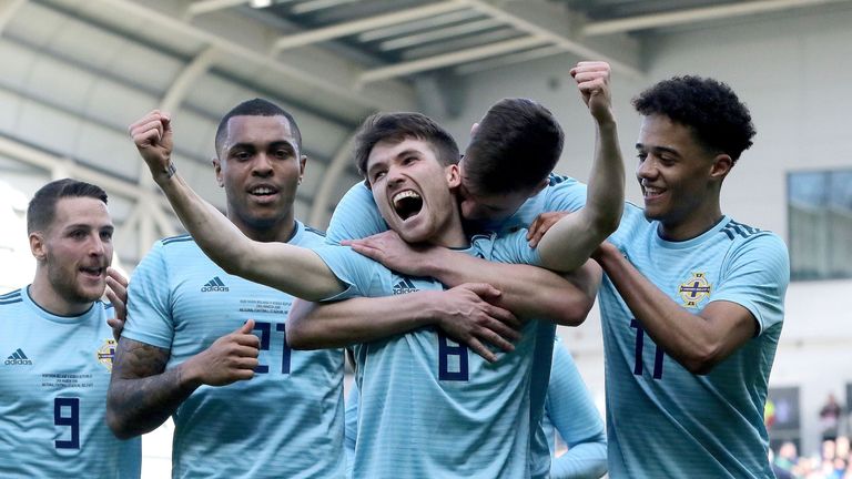 Paul Smyth scored the winner on debut for Northern Ireland