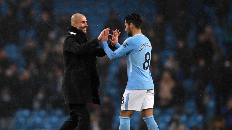 Gundogan broke a Premier League passing record this season