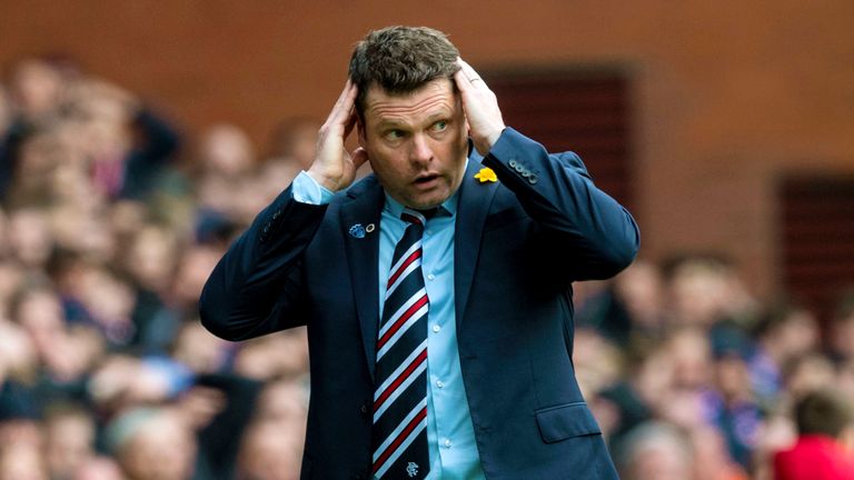 Rangers v Celtic: Derby may be Graeme Murty's 'biggest moment'