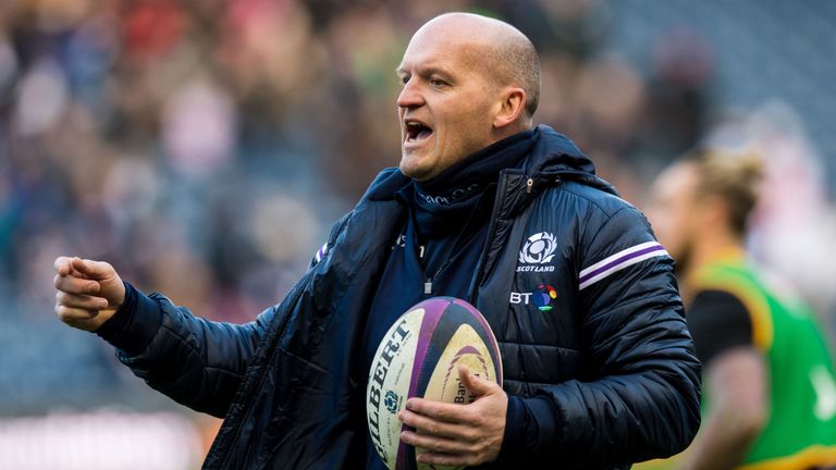 Scotland head coach Gregor Townsend joined the national team in 2017