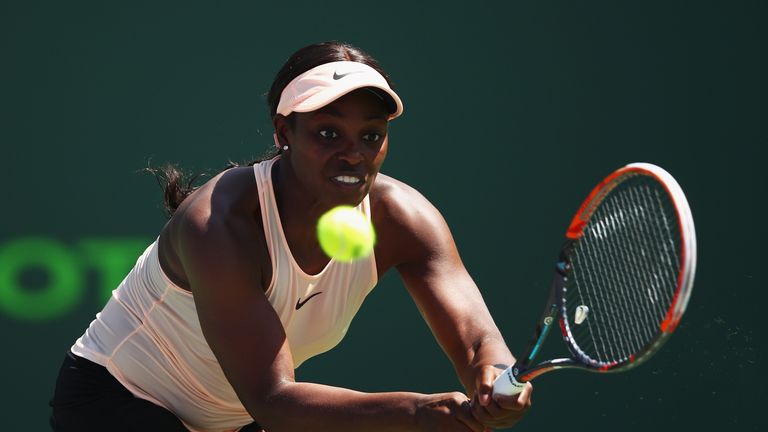 Miami Open: Sloane Stephens beats Victoria Azarenka to reach final