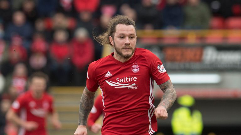Stevie May hasn't scored for Aberdeen since the win against Kilmarnock in November.