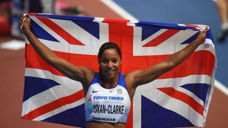 Shelayna Oskan-Clarke won bronze in the 800m after a valiant effort