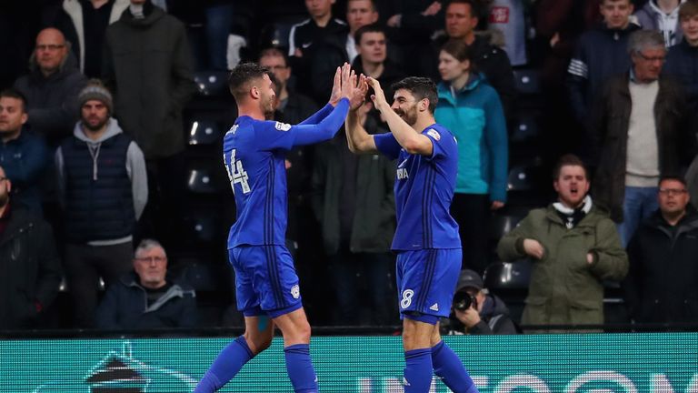 Cardiff lost at Derby in midweek - but could be promoted on Saturday
