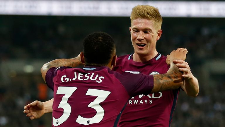 Kevin De Bruyne has made the most passes in the final third in the Premier League