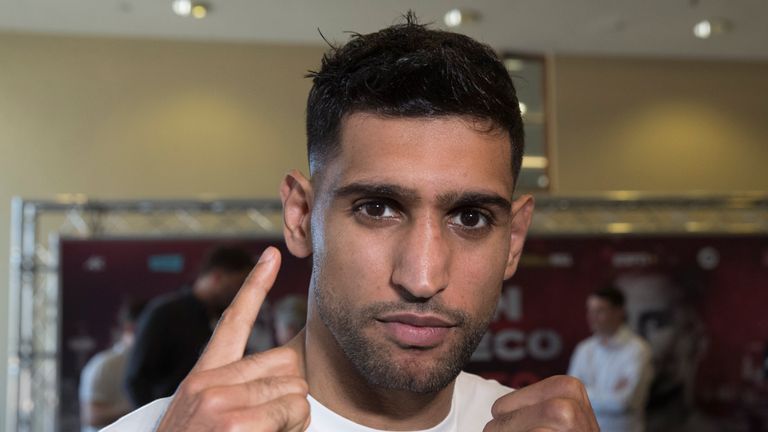 Amir Khan's future plans could include a Kell Brook fight and a world title shot