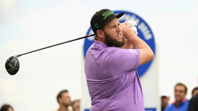 Defending champion Andrew Johnston is five behind